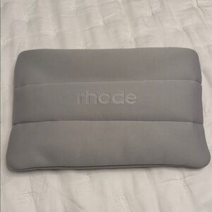 RHODE Soft Gray Clutch
